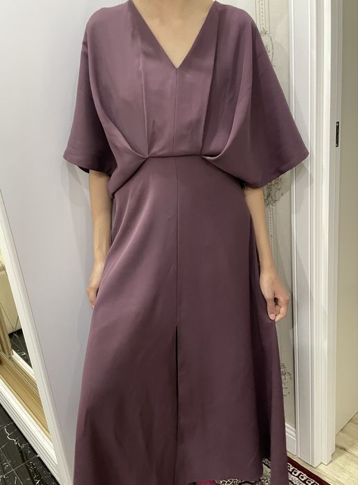 платье сливовое новое