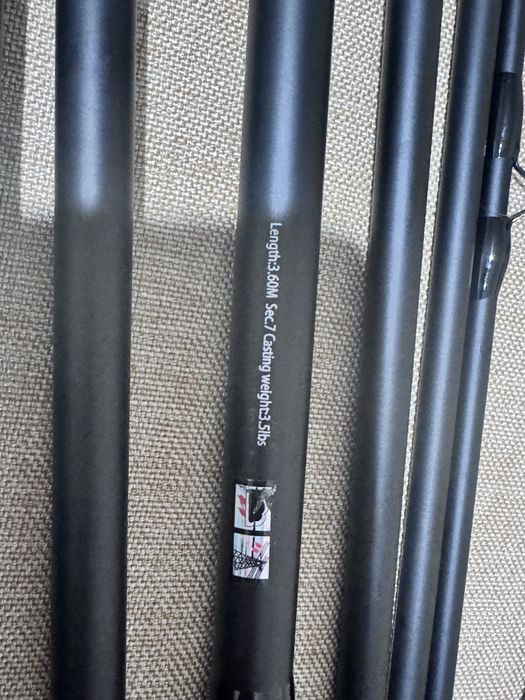 Lansetă Crap Travel MITE TRAVEL CARP 360 (3.60m / 3.5lbs) – 7 tronsoane + Husă protecție