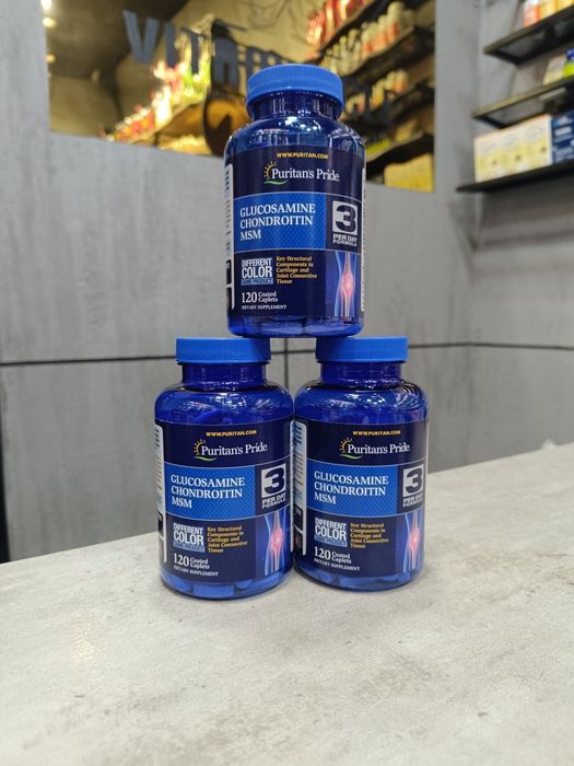 Puritan's Pride Glucosamine Chondroitin MSM 120tablets 40servings
