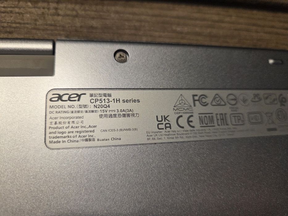 Acer Chromebook Spin 513 13.3" FHD Touch 2-in-1 Snapdragon 7c 4GB 64GB