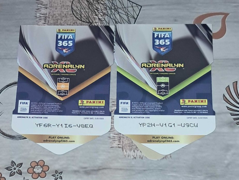 Продавам оригинални футболни карти Panini FIFA 365 – серия Elite Cut