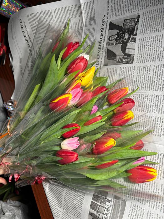 Тюльпаны к 8 марта