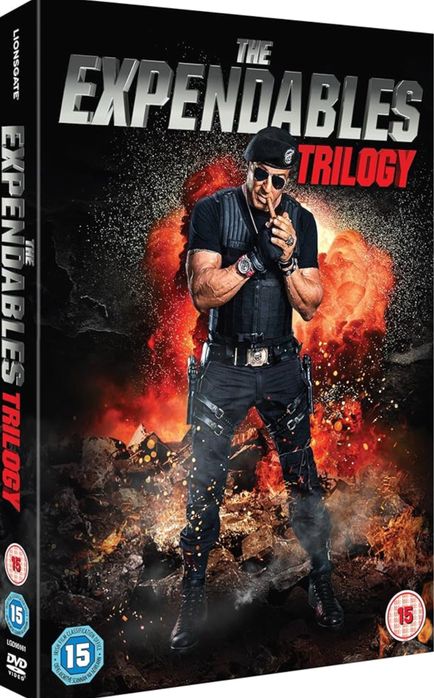 Filme Sylvester Stallone The Expendables Trilogy [DVD]
