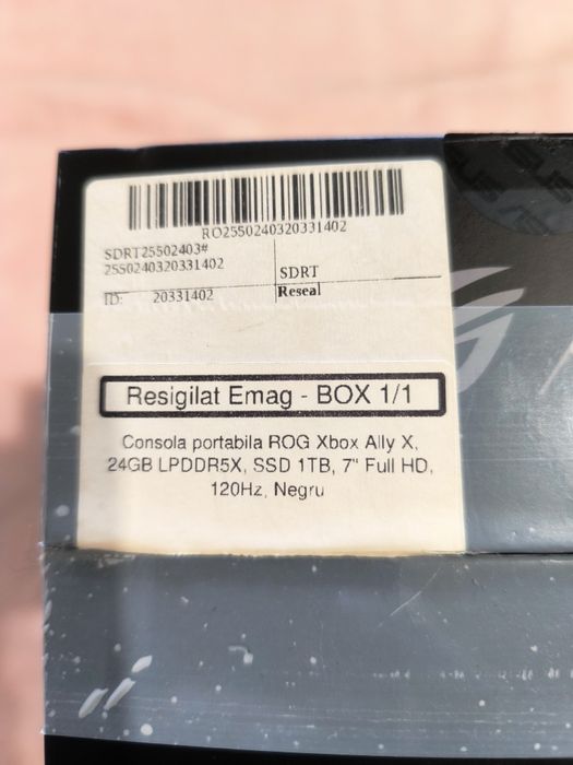 Конзола Asus rog ally x