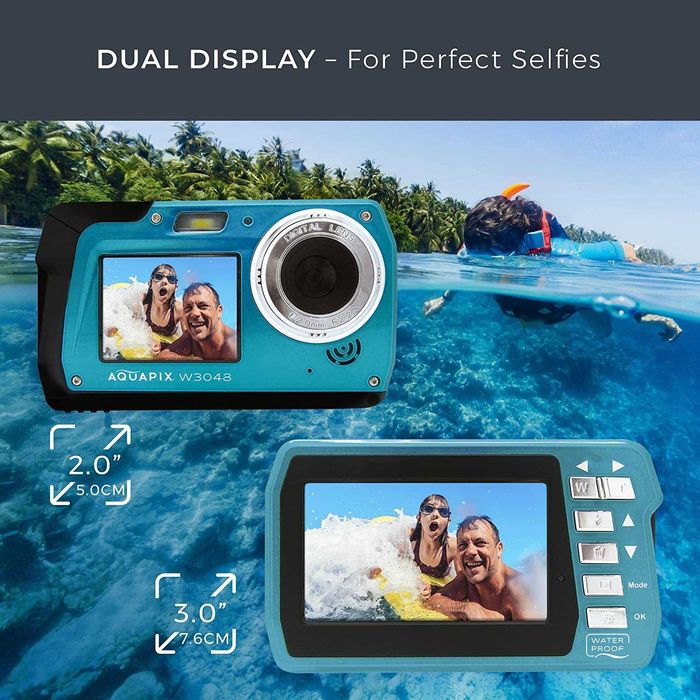 AQUAPIX W3048 EDGE Camera Foto Subacvatic 4K 48MP Sigilat !