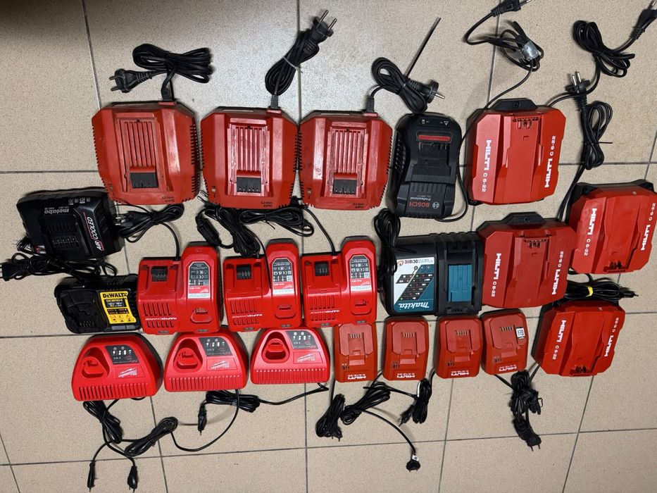 Incarcatoare hilti ,Milwaukee,dewalt