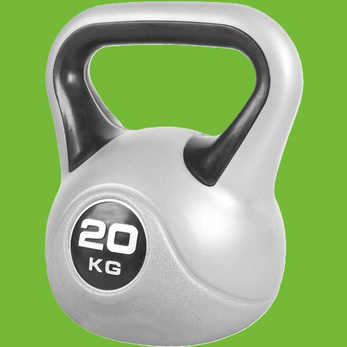 Kettlebell Stylish umplut cu ciment 20 KG