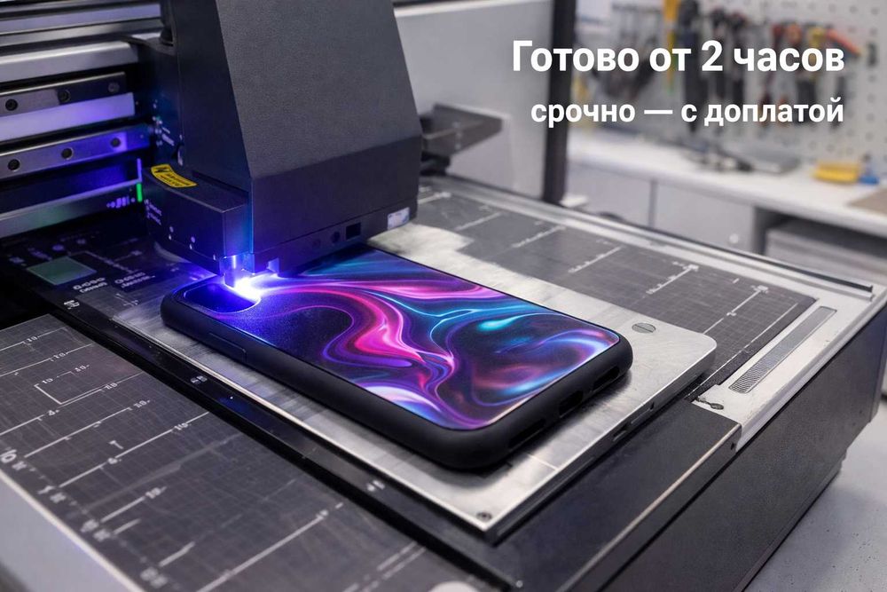 UV печать на чехлах для телефона, персональный дизайн
