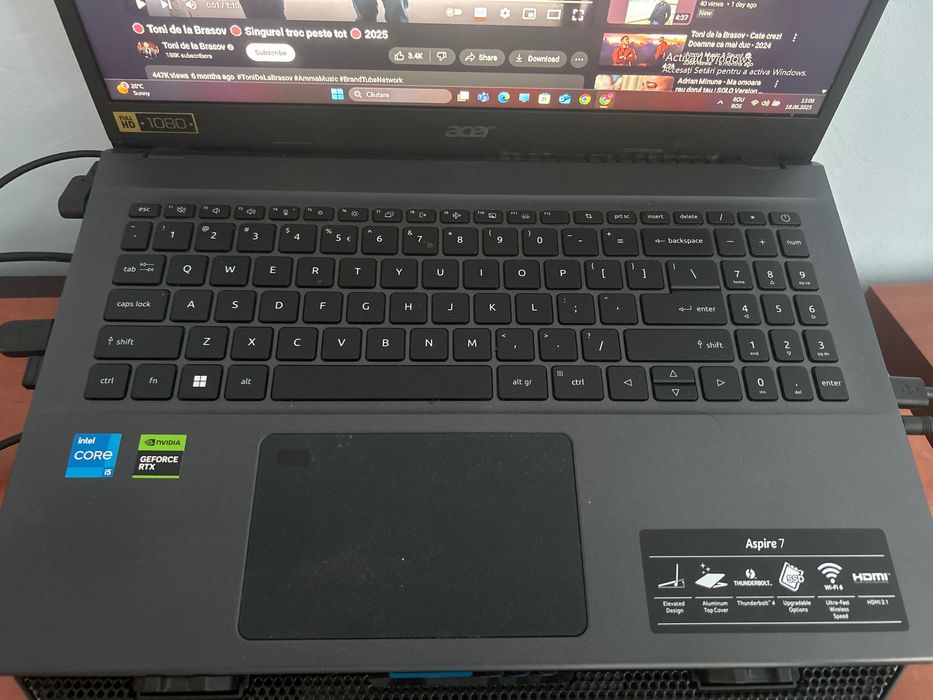 Leptop gaming Aspir 7