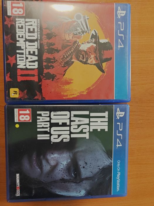 Red Dead Redemption 2 The Last of Us Part 2 ps4 ps5 - 100 lei bucata