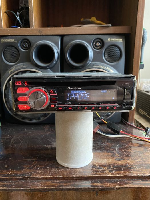 PIONEER deh-09bt - авто радио USB, BLUETOOTH плеър за кола сд cd