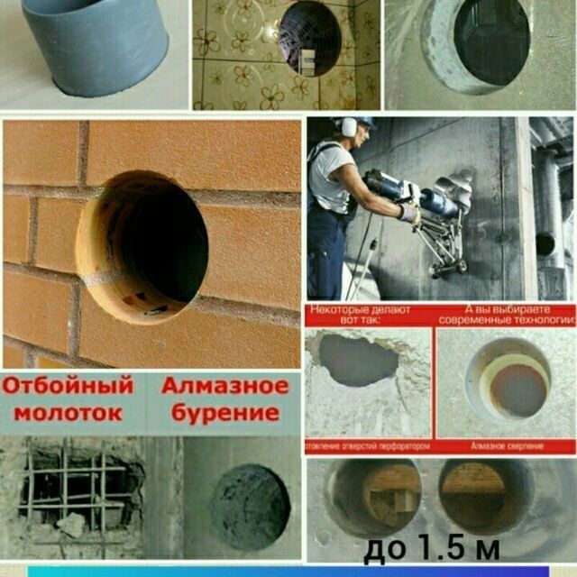 Sifatli beton teshish xizmati