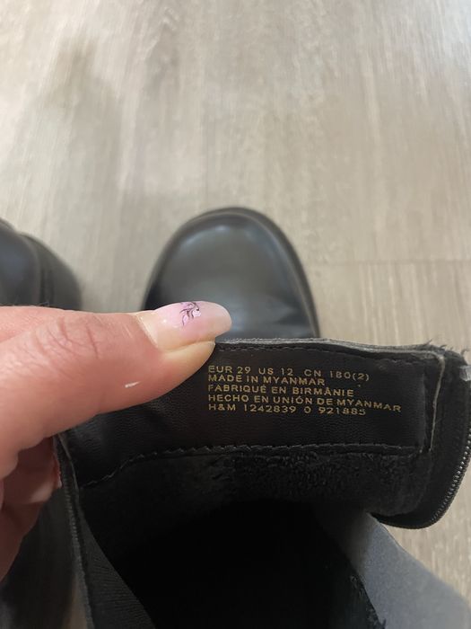 Детски боти hm за момиче.