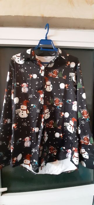 Мъжка коледна риза