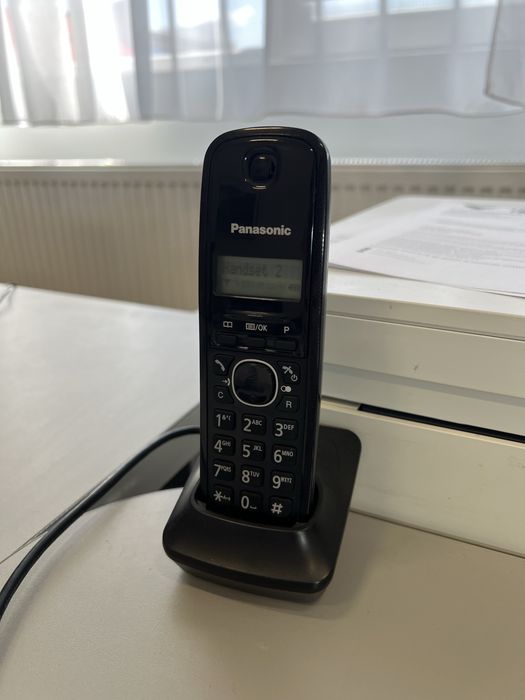 Telefon fix Panasonic 2 unitati fara fir