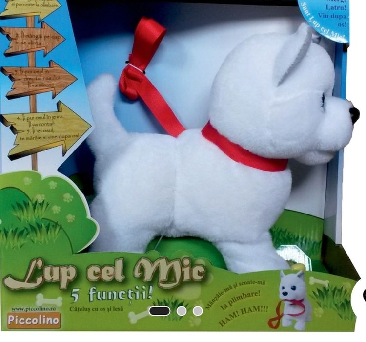 Vand catelus interactiv "Lup cel mic"