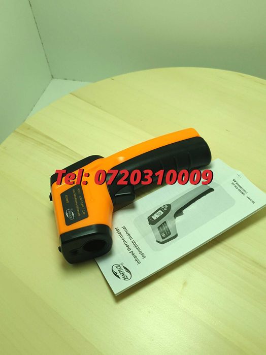 Termometru Industrial Optim 380 Interval -50 +380 Grade C, Cu Afisaj