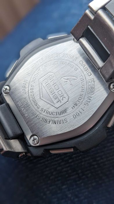 Ceas G-Shock MT-G 1100-1AJF Solar Multiband6 model rar complet analog