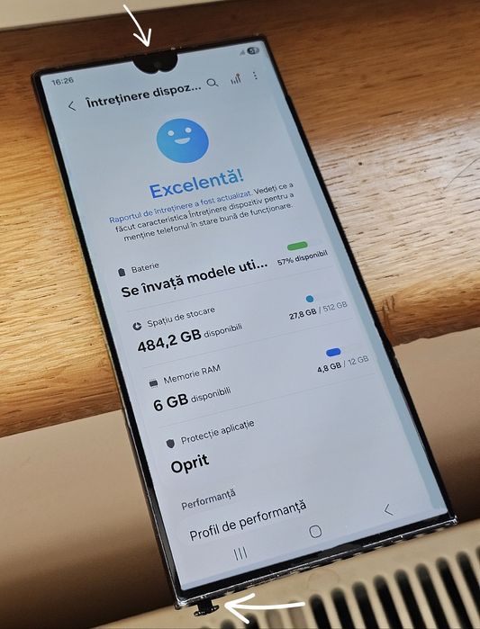Samsung S23 Ultra 512GB (CITIȚI DESCRIEREA)