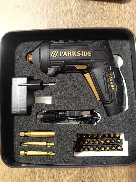 Vand surubelnita electrica Parkside serie Gold Blak