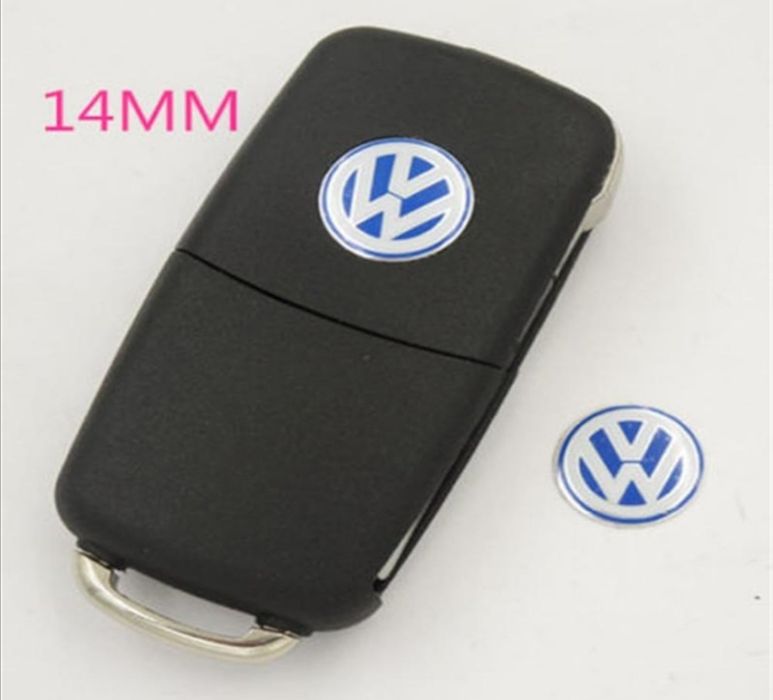 Emblema sigla stema logo VW cheie