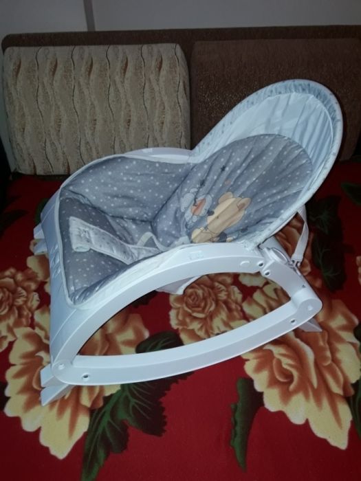 Вибриращ бебешки шезлонг Lorelli