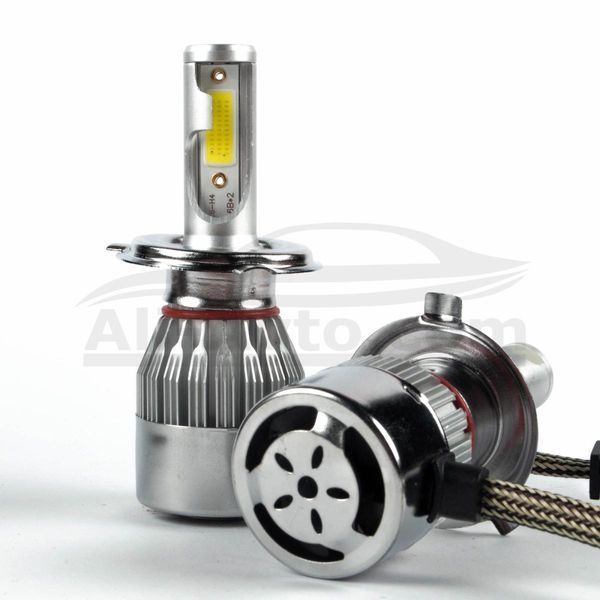 ЛЕД крушки С6 за фарове H4 36W 3800LM