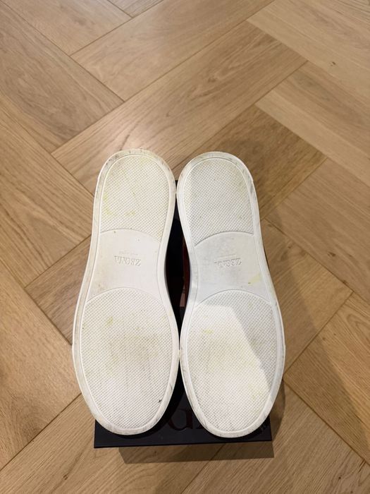 Zegna Triple Stitch piele  – marimea 44