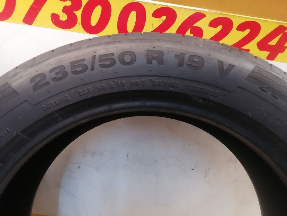 235/50/19 2*Continental vara 99v dot 2419.   6,,51mm