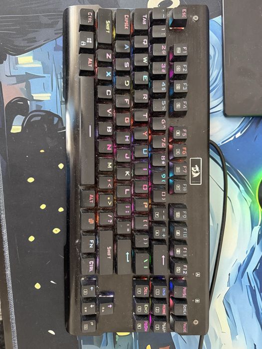 Tastatura mecanica Redragon Visnu RGB blue switch