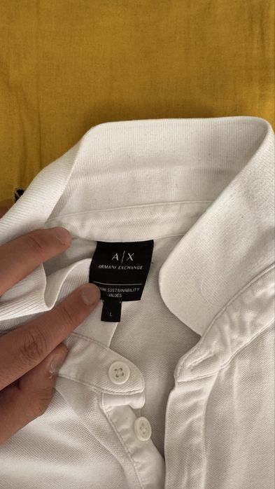 Поло armani exchange