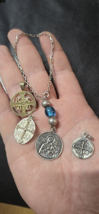 Iconițe din argint Grecia relicvariu