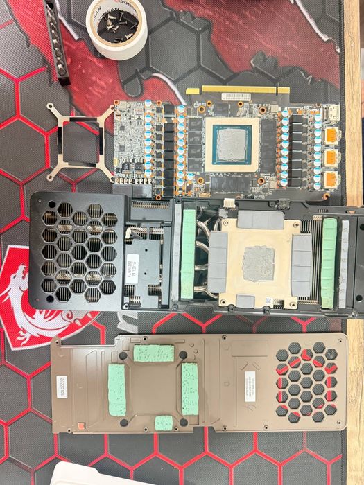 Очистка видеокарты замена термоинтерфейс