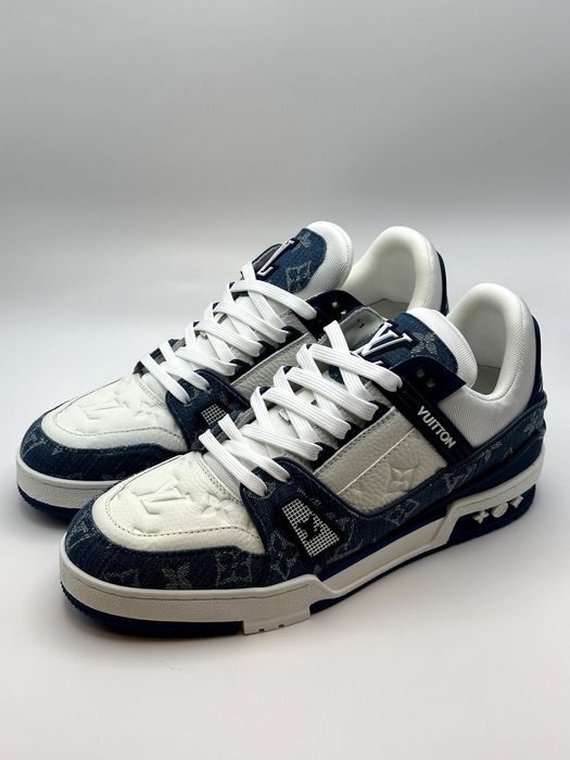 Louis Vuitton Trainers Blue Jeans Sneakers