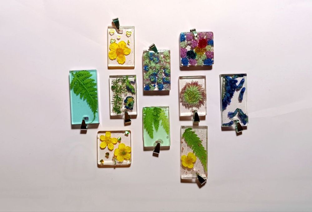 Украшения из эпоксидной смолы