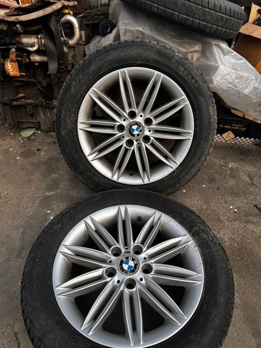 Vând set de roți Bmw,225/55 r17,jante style 207.