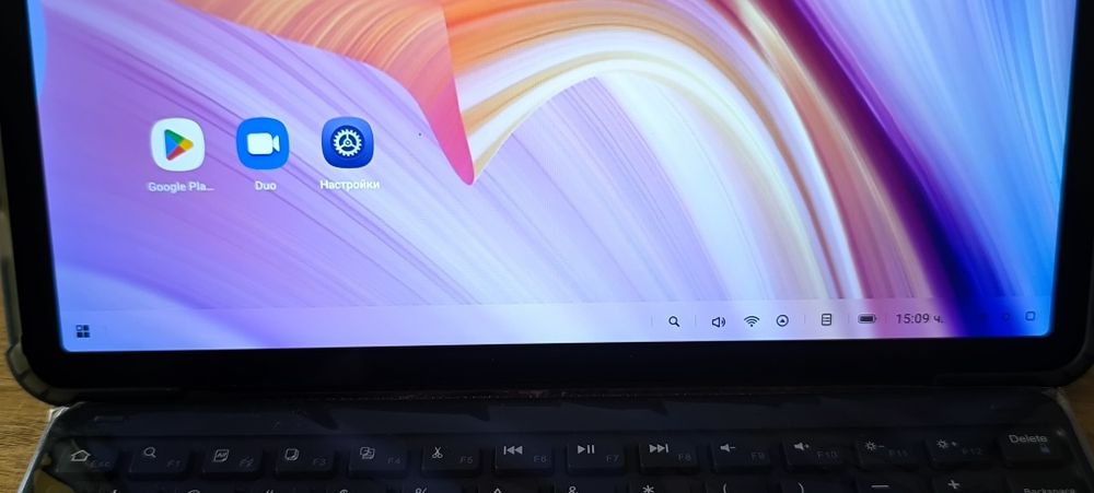 Таблет 11 инча Blackview Tab 16,  Ram 8gb, Rom 256gb, LTE 4G, WiFi 5G, Сив + клавиатура