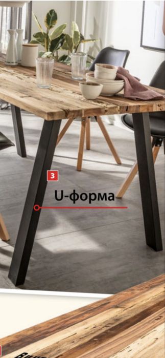 Метални крака за маса