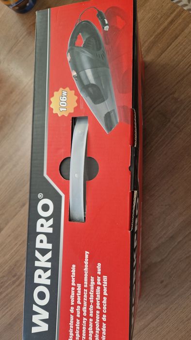 Прахосмукачка за автомобил WORKPRO