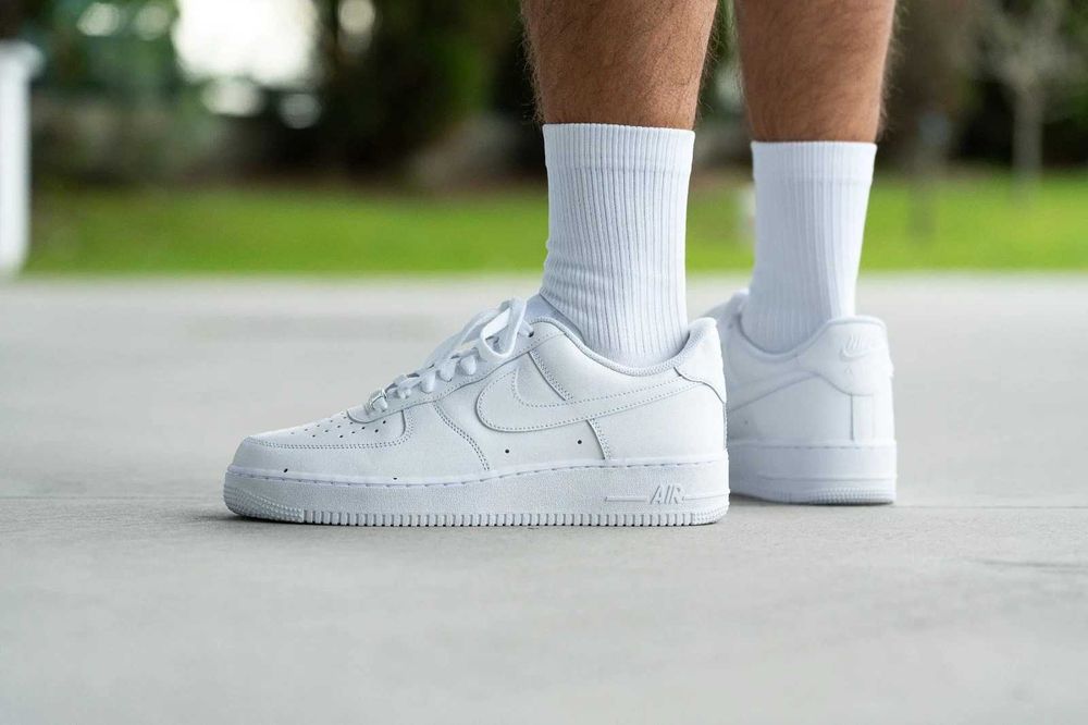 ПОПУЛЯРЕН Nike Air Force 1 07' Triple White от/до 36-47 размер