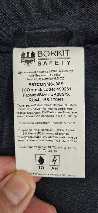 Демисезонная куртка ТШО