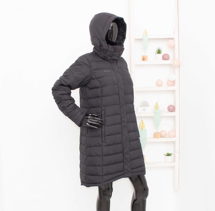 BERGANS Sirili Down Lady Jacket дамска пухена парка черна с качулка М