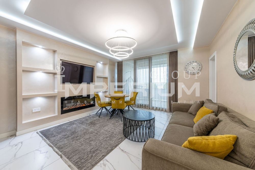 Дава се под наем Тристаен апартамент в Варна, Чайка - 85 кв.м за 969 € - Снимка #2