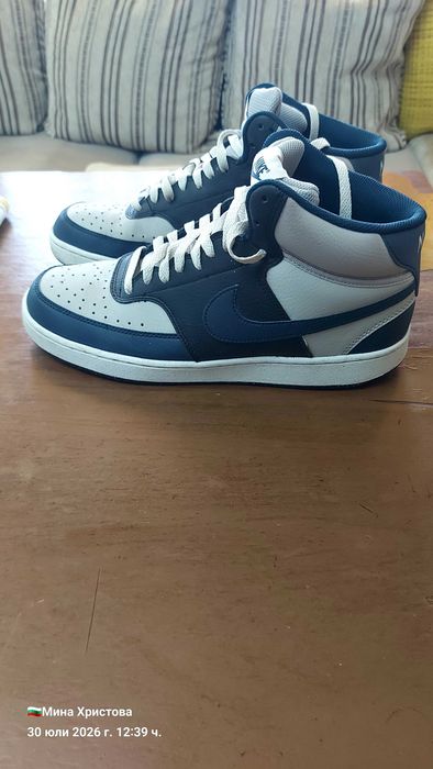 Nike сникърси court vision mid