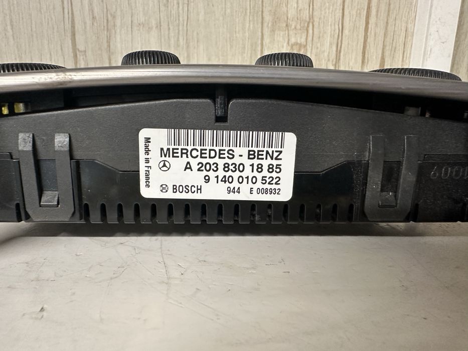 Управление климатроник Мерцедес W203 sport edition!