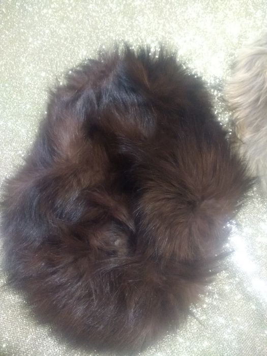 Воротники из натурального меха и норки