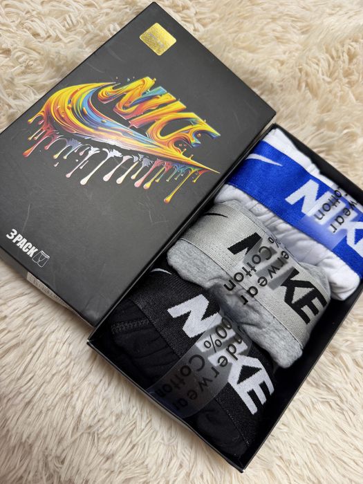 Set de 3 boxeri barbat Nike M L XL