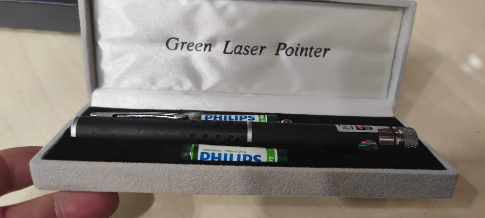 Green laser pointer, produs nou, laser petrecere portabil