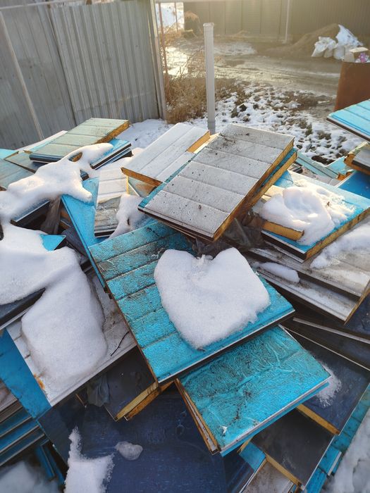 Куски сендвич панели разные размеры