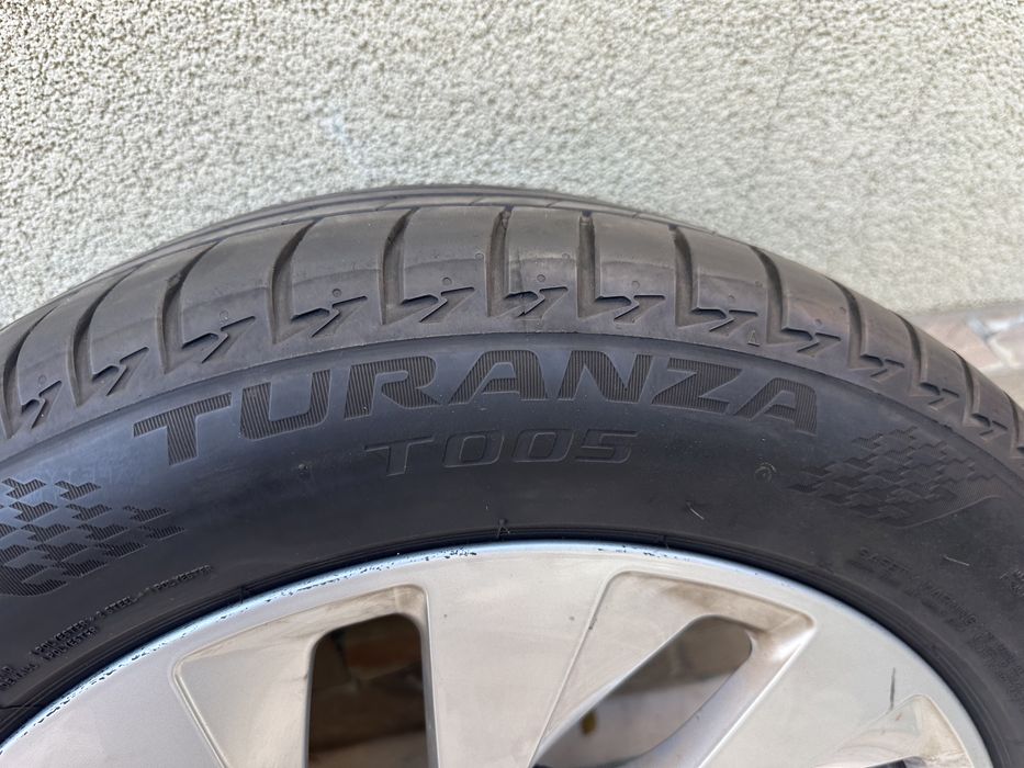 Jante Audi A6/A7/A8 Originale cu Anvelope Vara Bridgestone 225/55/18